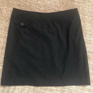 Banana Republic wool striped skirt